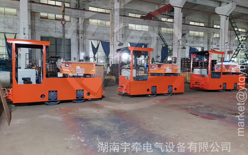 一批2.5噸鋰電池湘潭電機(jī)車(chē)出口海外